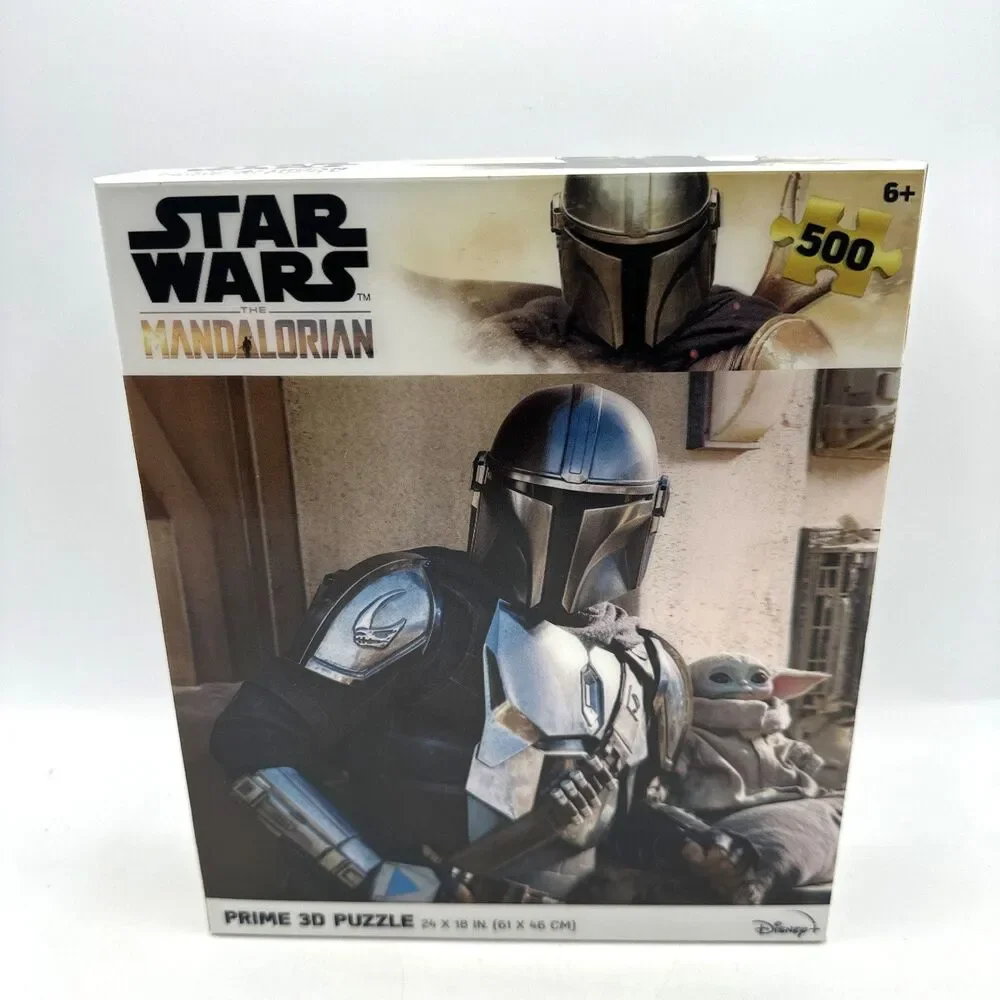 Star Wars The Mandalorian Prime Grogu 3D 500 Piece Puzzle NEW SEALED